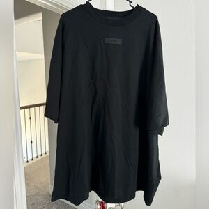 Essentials Fear Of God Black T-Shirt